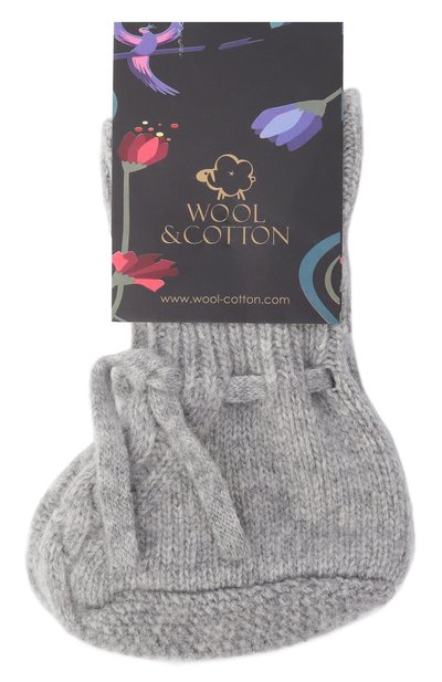 Кашемировые пинетки WOOL AND COTTON, арт. VMLPA-480