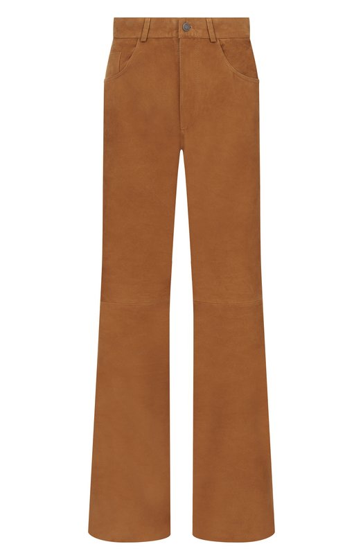 Замшевые брюки Haikure HEW03185PL005TP/K0REA SUEDE Коричневый HEW03185PL005TP/K0REA SUEDE