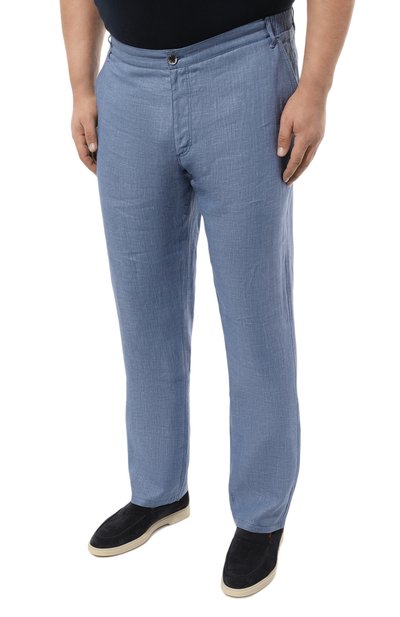 Льняные брюки ZILLI, арт. M0R-D0270-LIN01/R001, фото 3