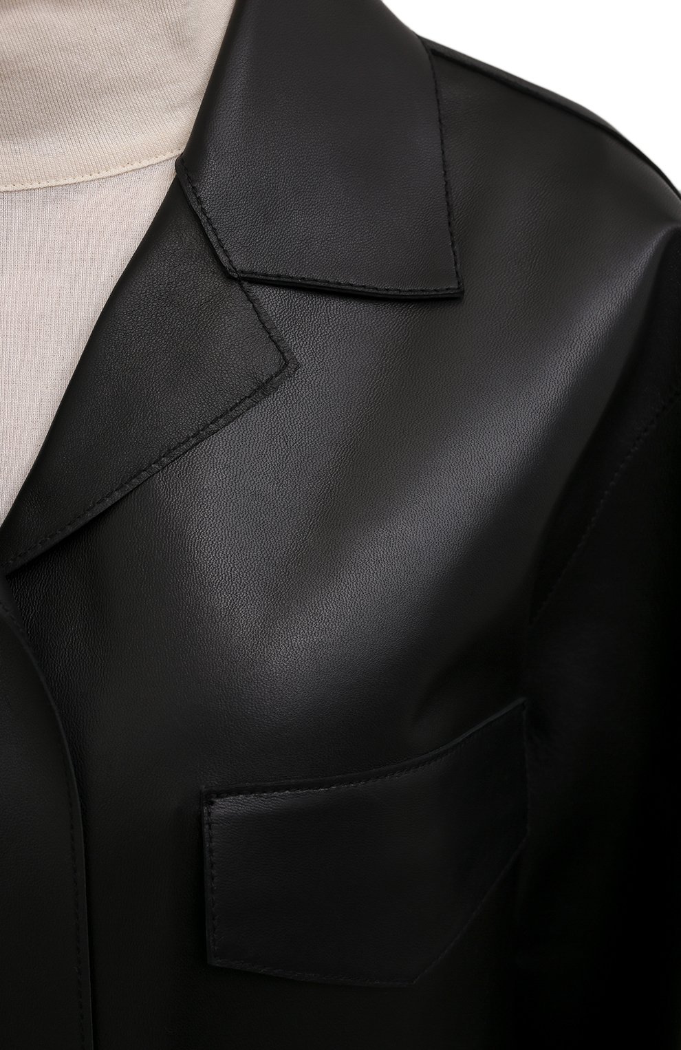 Кожаная куртка TOTEME, арт. 213-108-737, фото 5