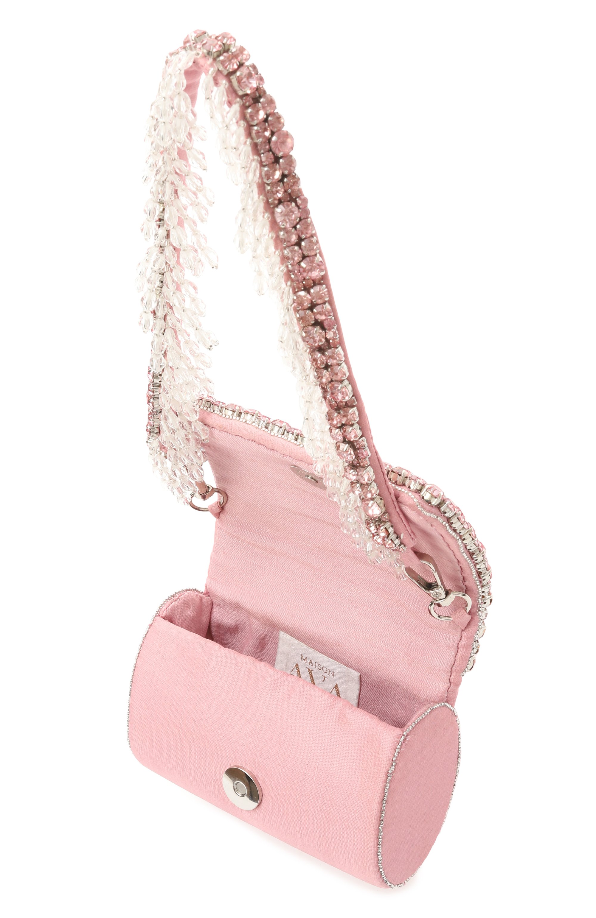 Сумка MAISON AVA розового цвета по цене 38150 руб., арт. MA-SS25-HBB10, фото 3 Сумка MAISON AVA, арт. MA-SS25-HBB10, фото 3
