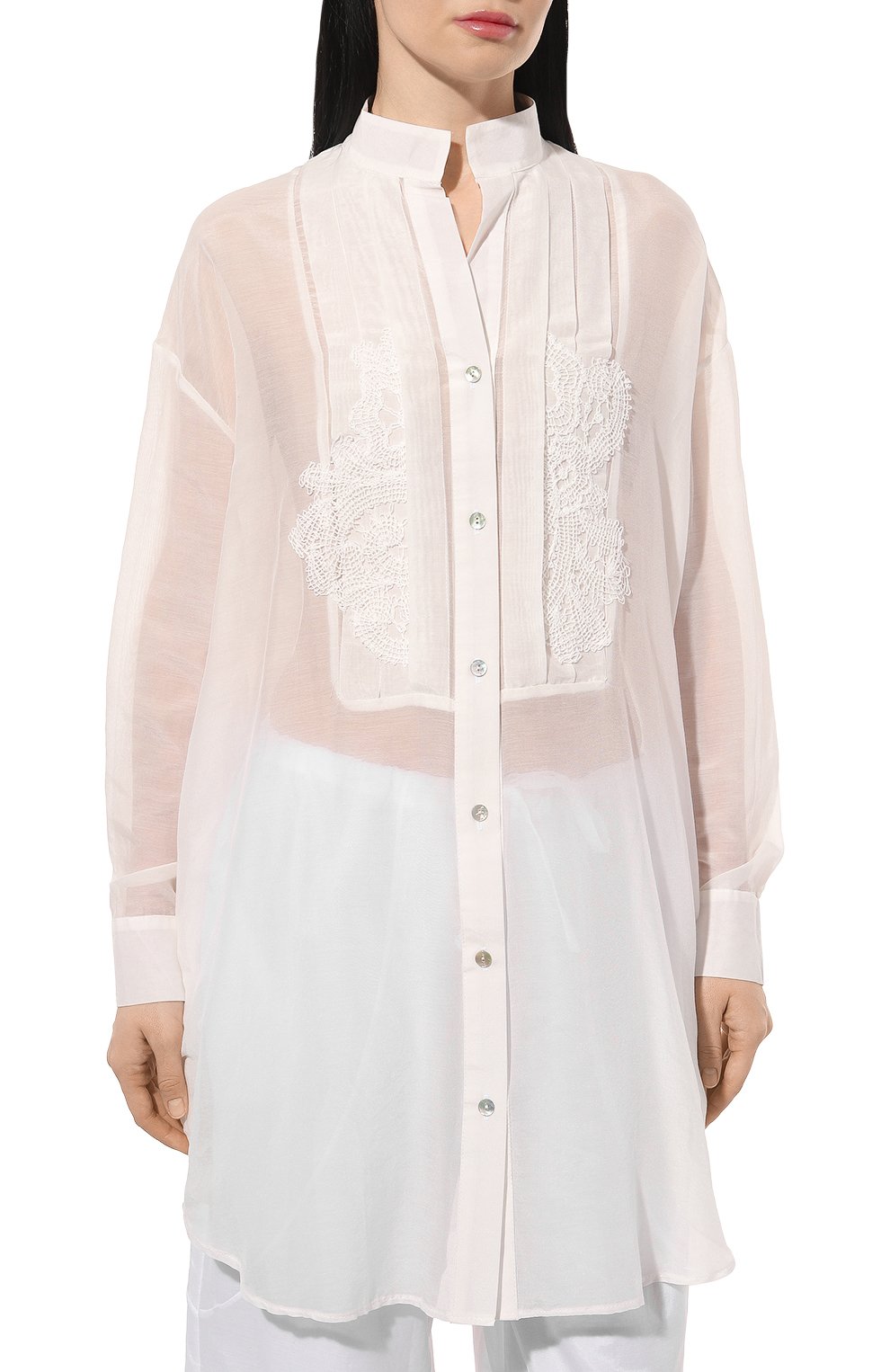 Платье из хлопка и шелка LILA EUGENIE, арт. 2415, фото 3