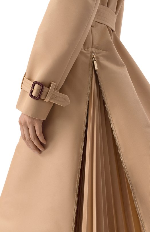 Тренч Elie Saab C0032NR26/P0024 Бежевый  C0032NR26/P0024 Фото 5