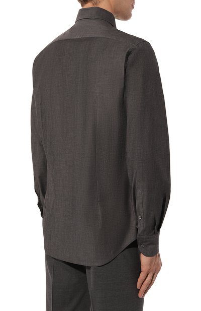Хлопковая рубашка CORNELIANI, арт. 93P156-9311472, фото 4
