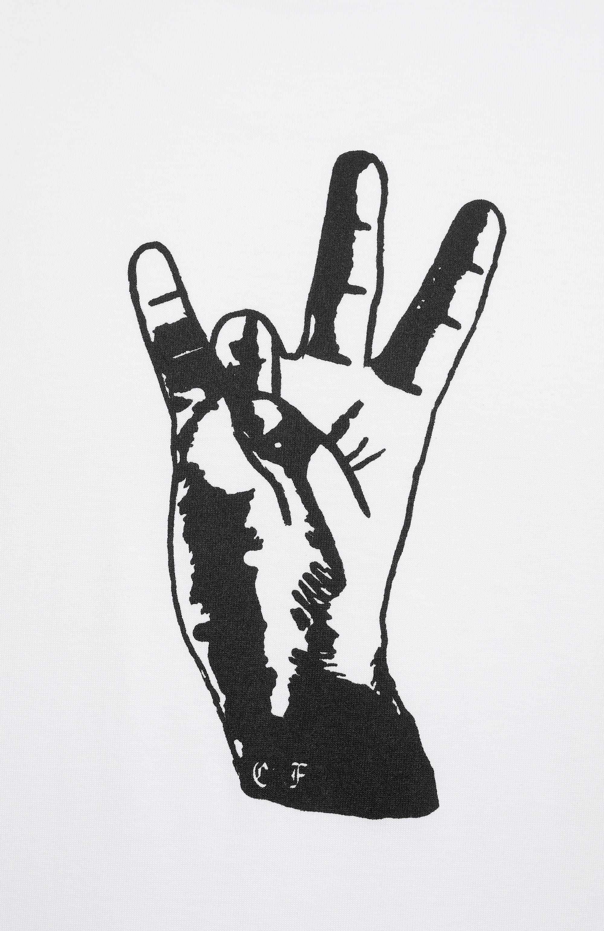 Хлопковая футболка COMME DES FUCKDOWN, арт. CFABM01601, фото 6