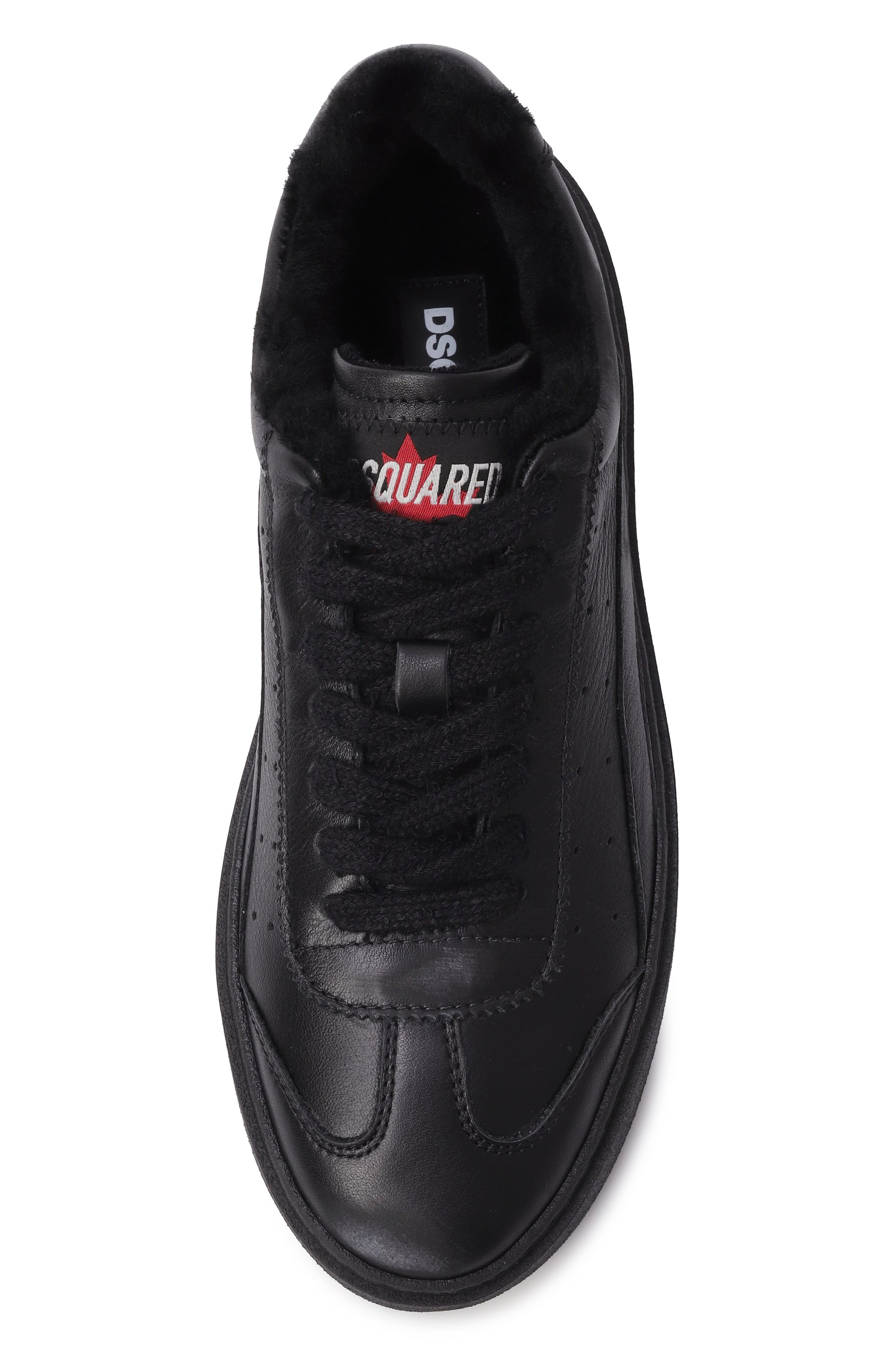 Кожаные кеды rider DSQUARED2, арт. SNW0324/01506719, фото 6