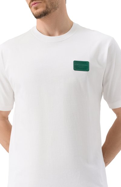 Хлопковая футболка DOLCE & GABBANA, арт. G8PN9T/G7NTW, фото 5