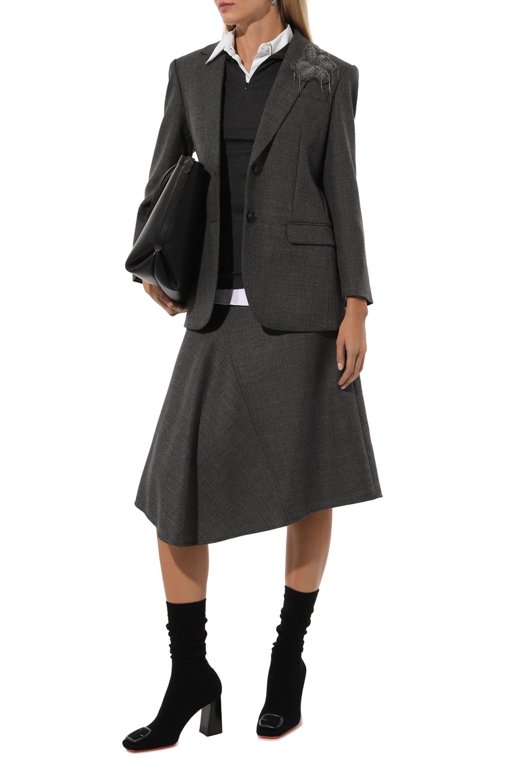 Шерстяная юбка BRUNELLO CUCINELLI, арт. MP573G3639, фото 2