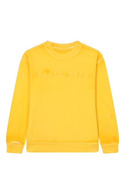 Мужского хлопковый свитшот MARC JACOBS (THE) желтого цвета, арт. W60435 | Фото 2 (Нос: Не проставлено; Региональные ограничения белый список (Axapta Mercury): Не проставлено)