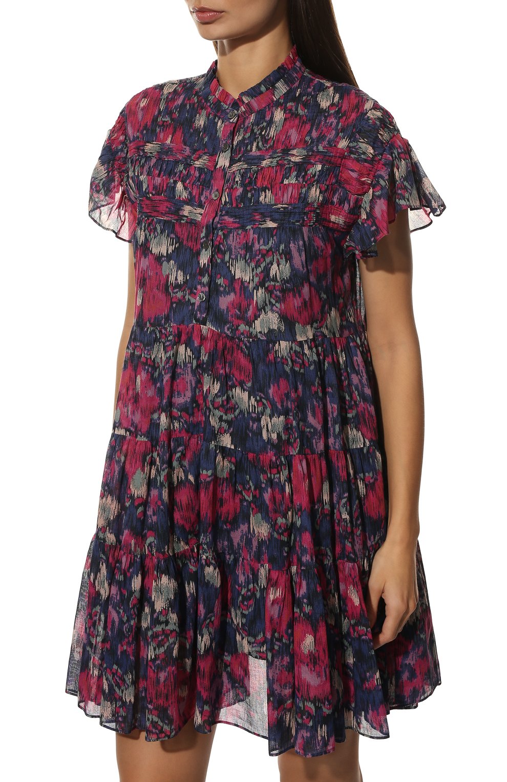 Хлопковое платье ISABEL MARANT ETOILE разноцветного цвета по цене 46550 руб., арт. R01518-22P033E/LANIKAYE, фото 3 Хлопковое платье ISABEL MARANT ETOILE, арт. R01518-22P033E/LANIKAYE, фото 3