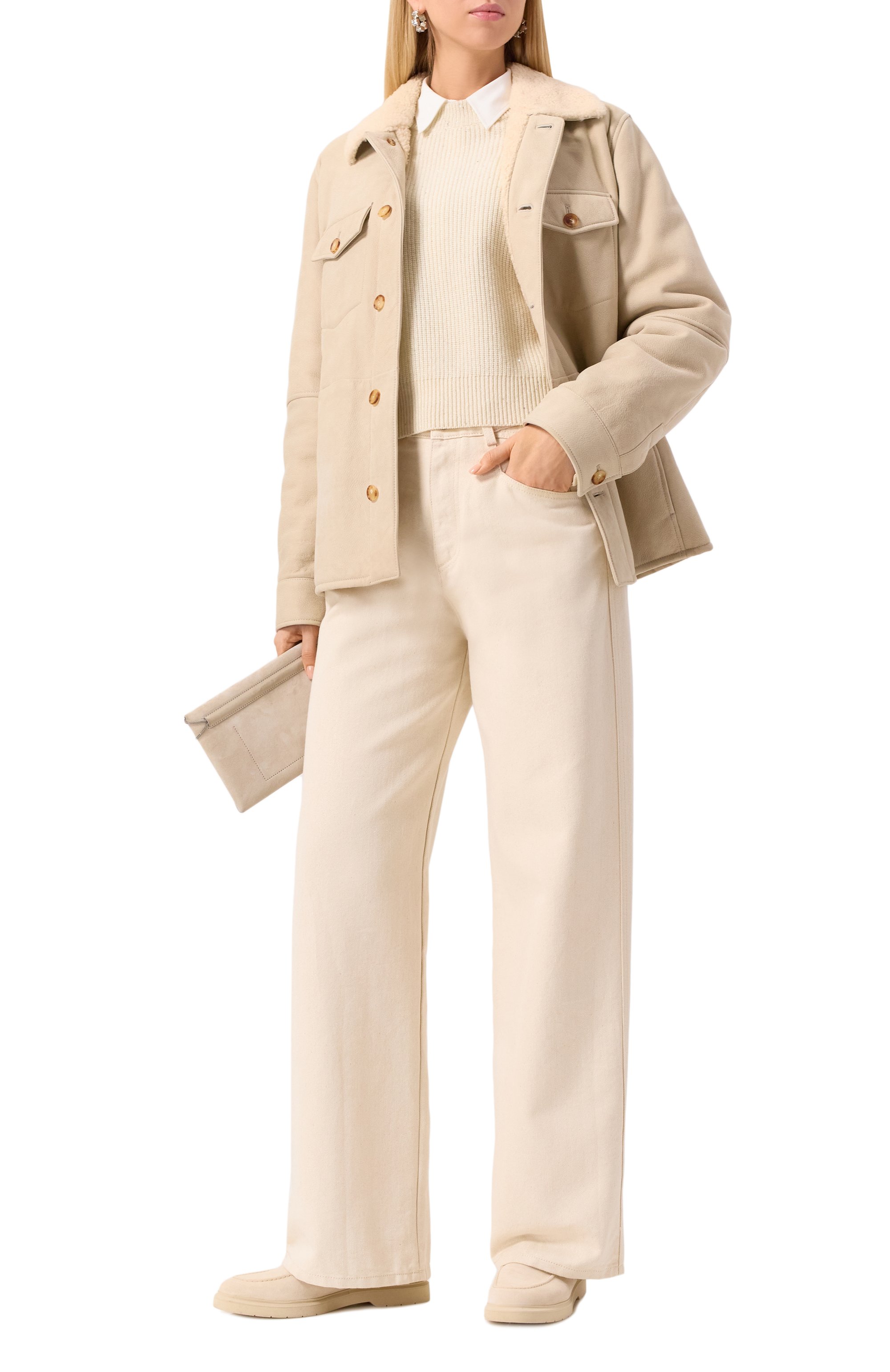 Свитер из кашемира и шерсти BRUNELLO CUCINELLI, арт. MBM75BP413, фото 2