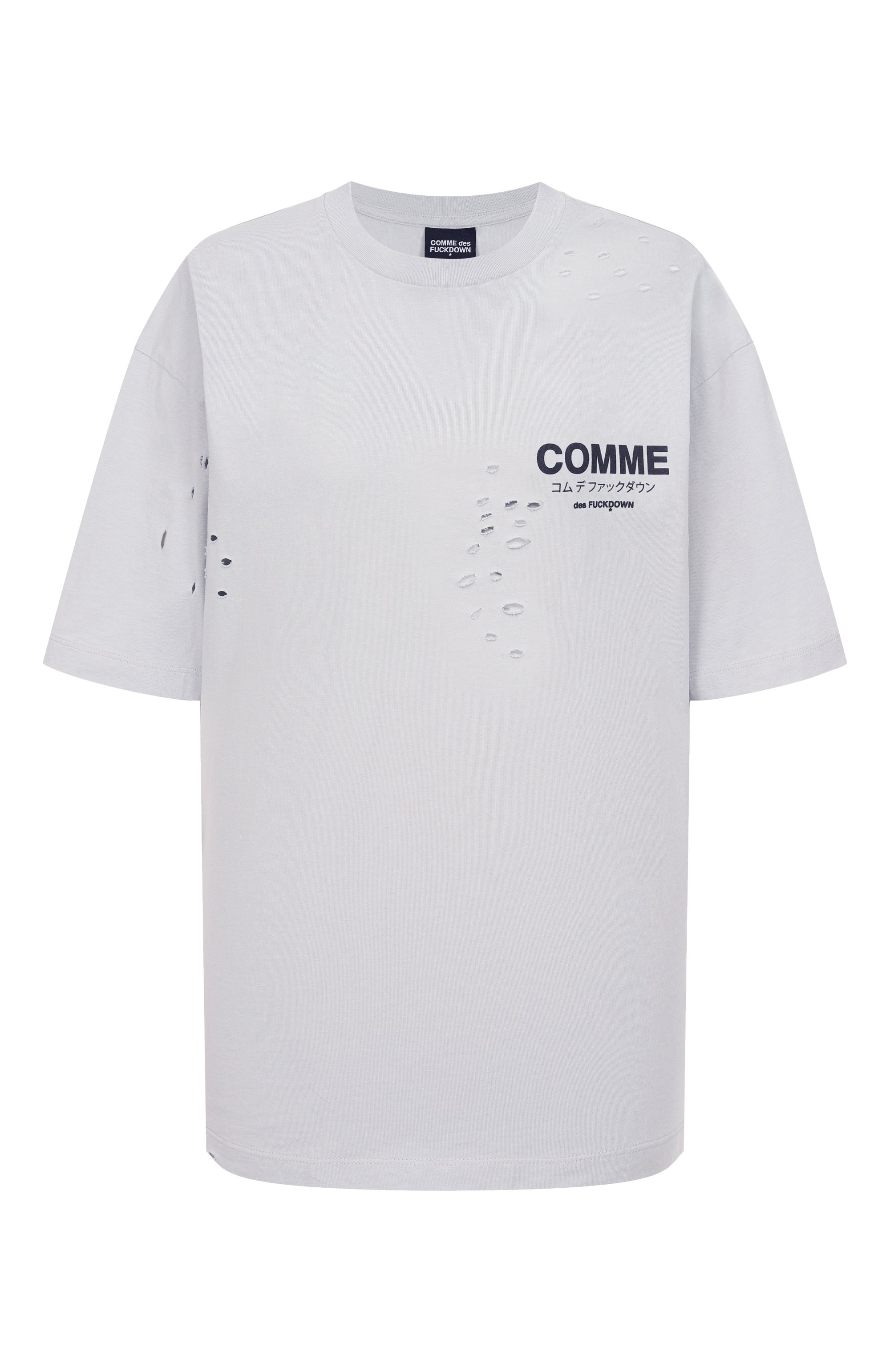 Хлопковая футболка COMME DES FUCKDOWN, арт. CFABW01310, фото 1