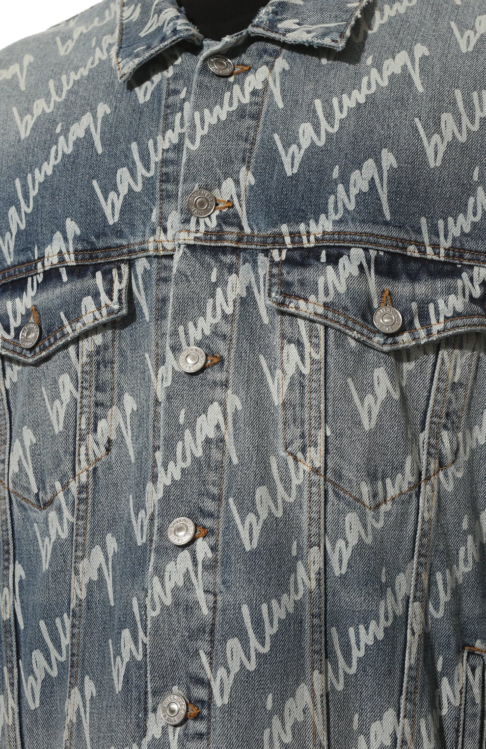 Джинсовая куртка BALENCIAGA, арт. 681690/TJW90, фото 5