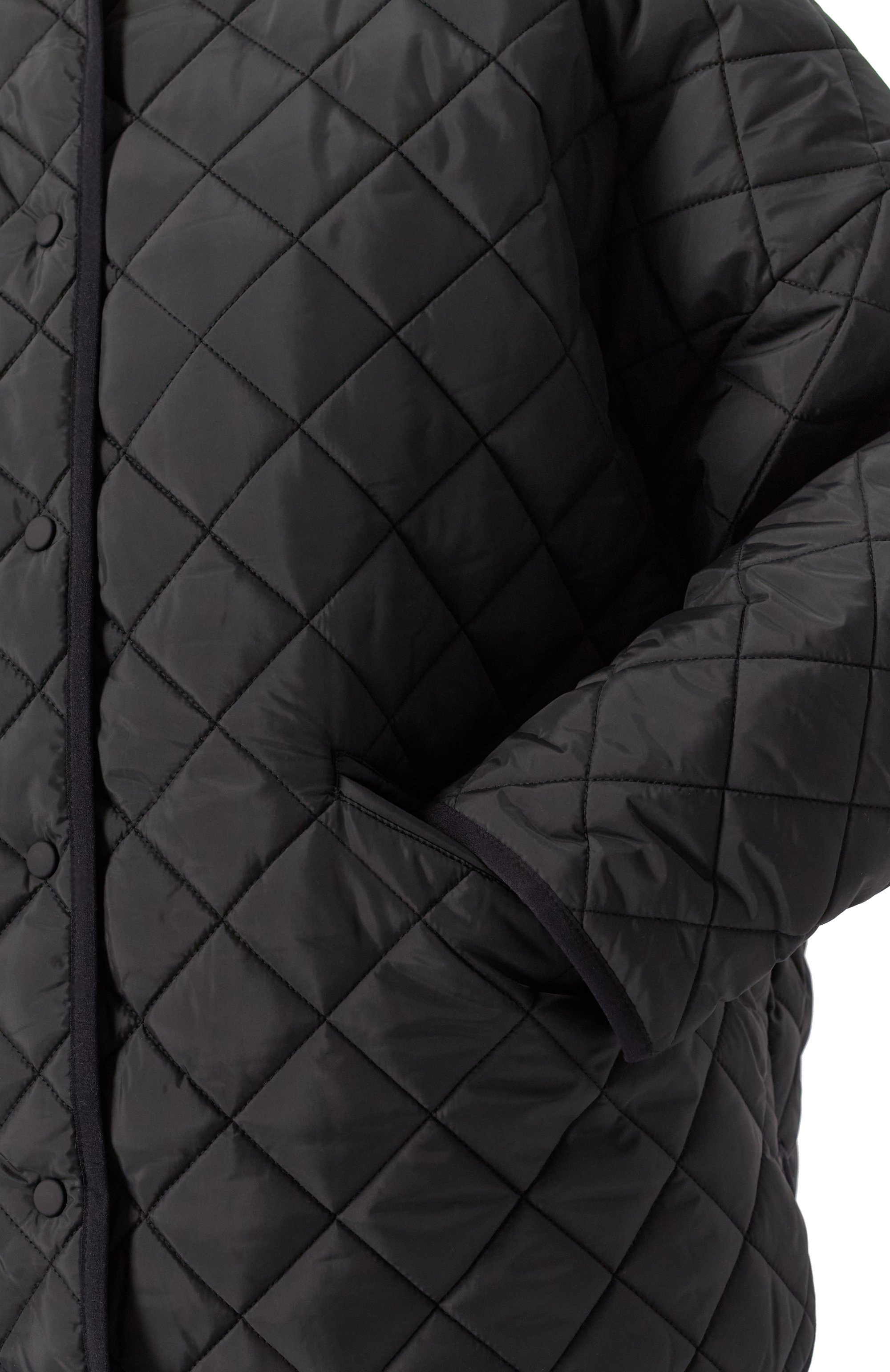 Утепленная куртка TOTEME черного цвета по цене 73800 руб., арт. 211-177-732, фото 5 Утепленная куртка TOTEME, арт. 211-177-732, фото 5