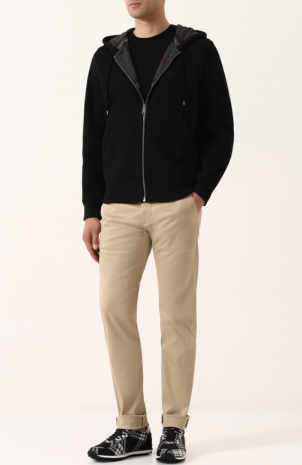 Хлопковая толстовка BURBERRY, арт. 4061799, фото 2