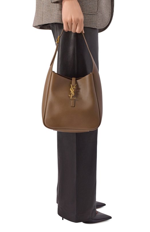 Сумка Le 5 à 7 small Saint Laurent 713938/AAAUQ Коричневый  713938/AAAUQ Фото 2