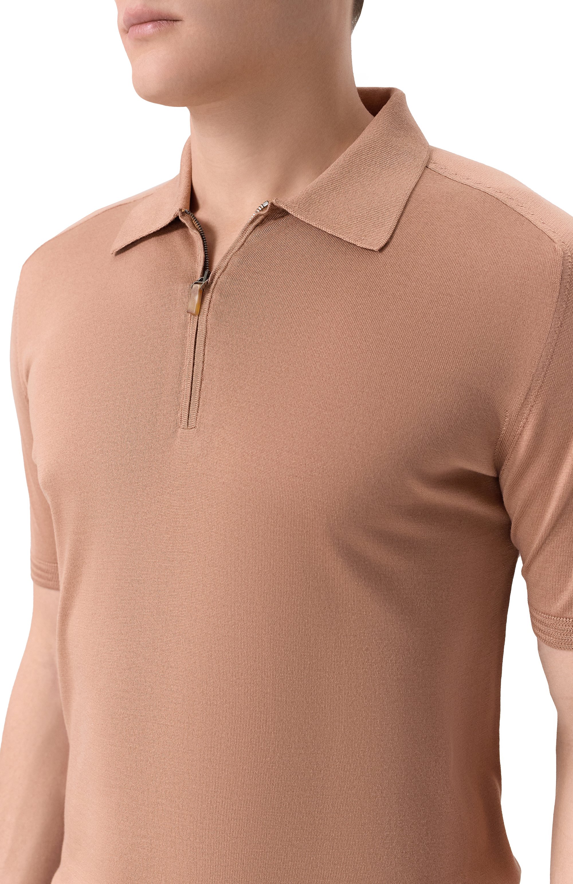 Шелковое поло COLOMBO, арт. MA04864/4-120AN, фото 5