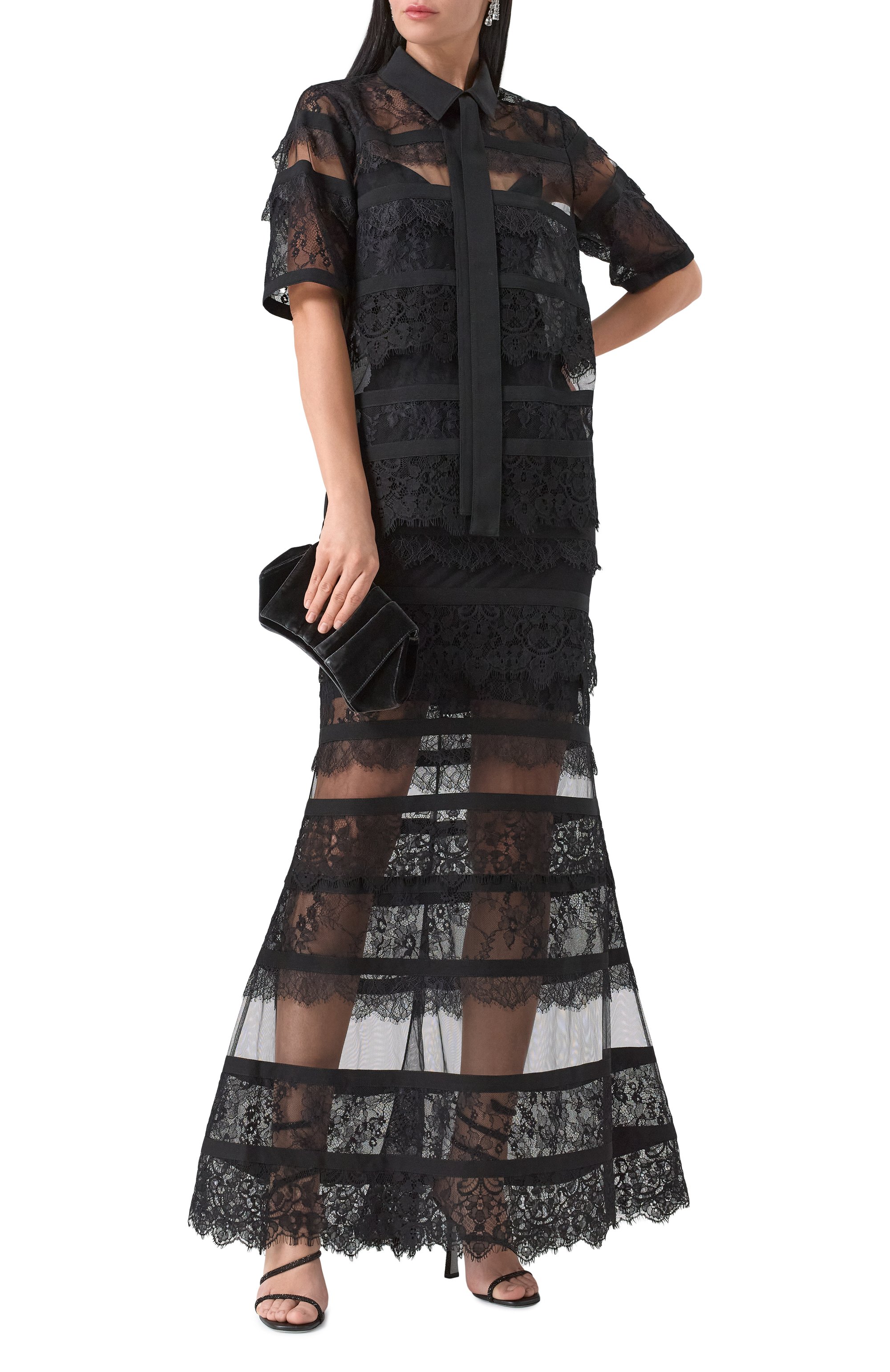 Текстильные босоножки cleopatra 105 RENE CAOVILLA, арт. C11575-105/R001, фото 2