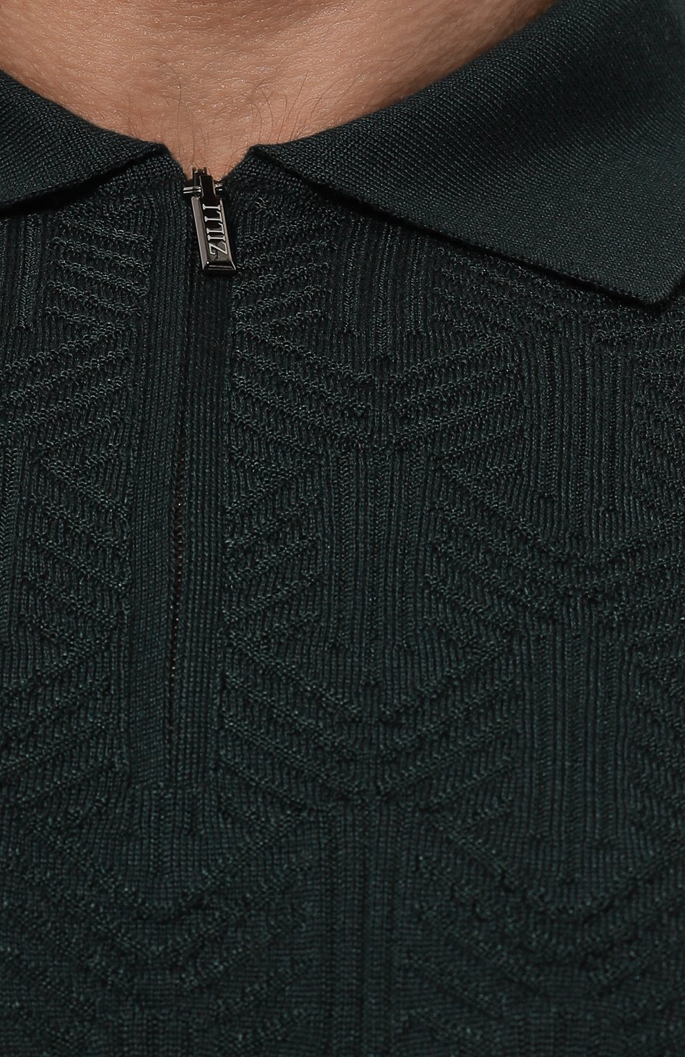 Поло из кашемира и шелка ZILLI, арт. KZP001M0330VSPK00/62, фото 5