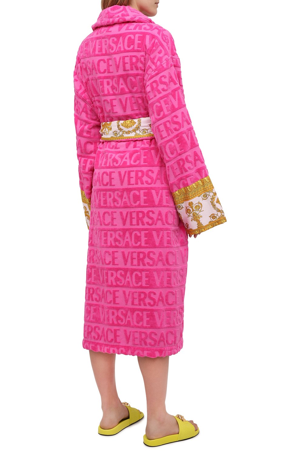 Хлопковый халат VERSACE, арт. ZACJ00008/ZC0SP052, фото 4