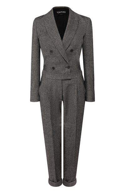 Женский комбинезон из смеси шерсти и шелка TOM FORD, арт. TU0219-FAX558