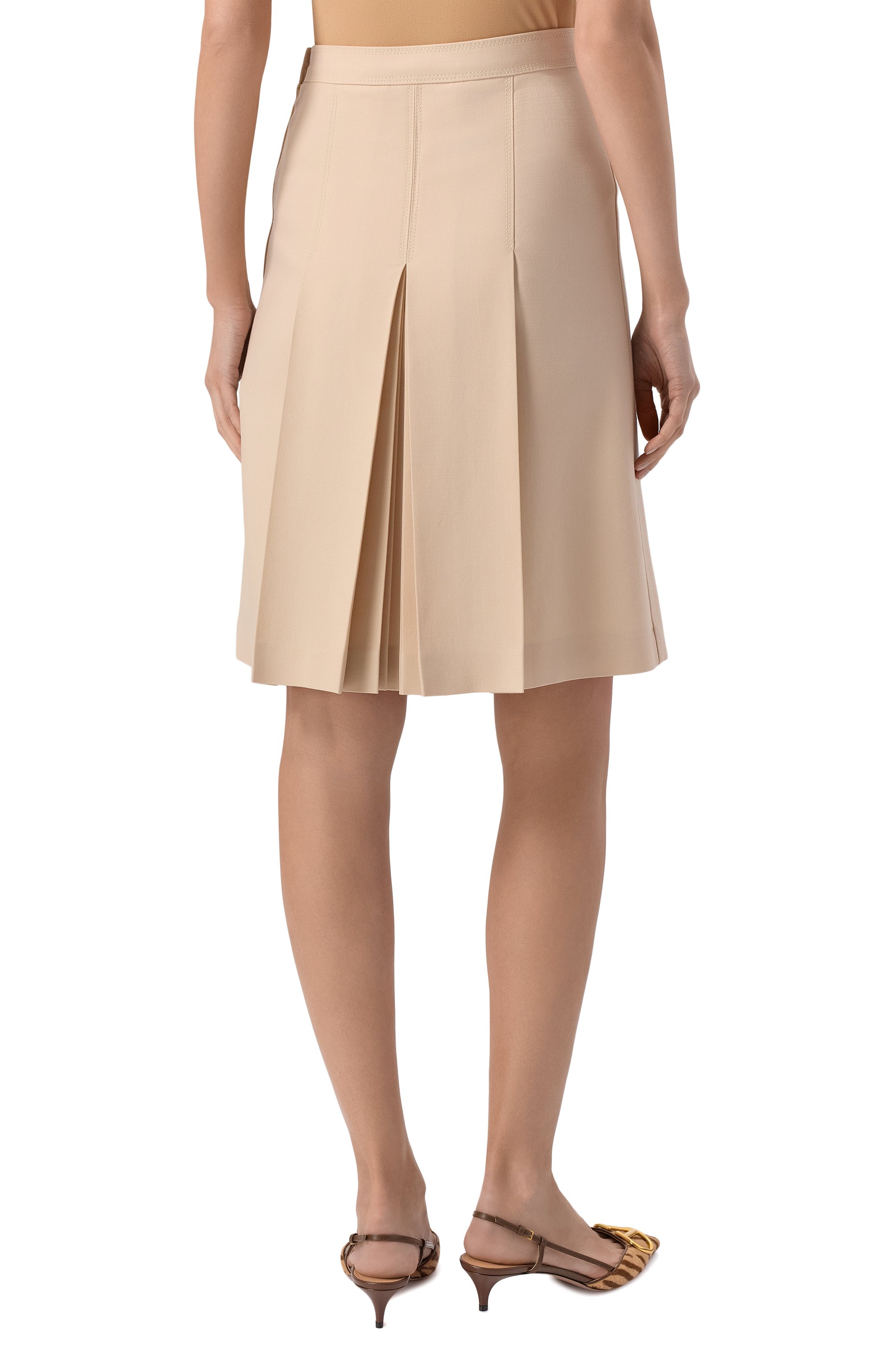 Шерстяная юбка VALENTINO, арт. 6B3RACP290T, фото 4