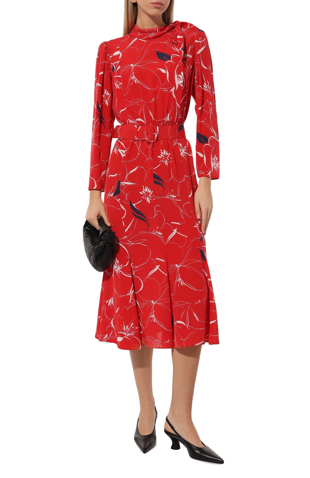 Шелковое платье PRADA, арт. P3B41H-1W88-F0011-202, фото 2