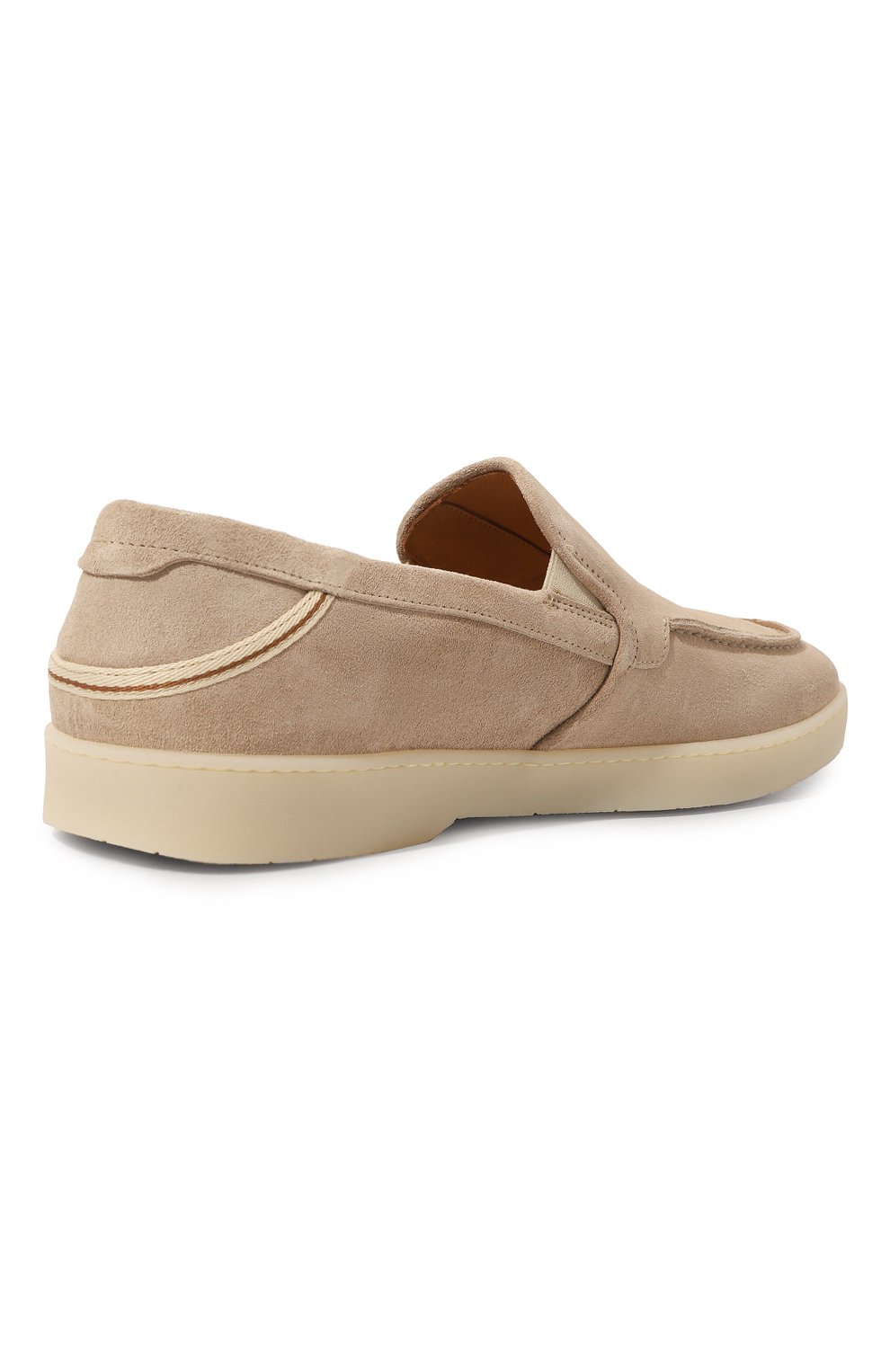 Замшевые лоферы CAMERLENGO бежевого цвета по цене 41500 руб., арт. 16539, фото 5 Замшевые лоферы CAMERLENGO, арт. 16539, фото 5