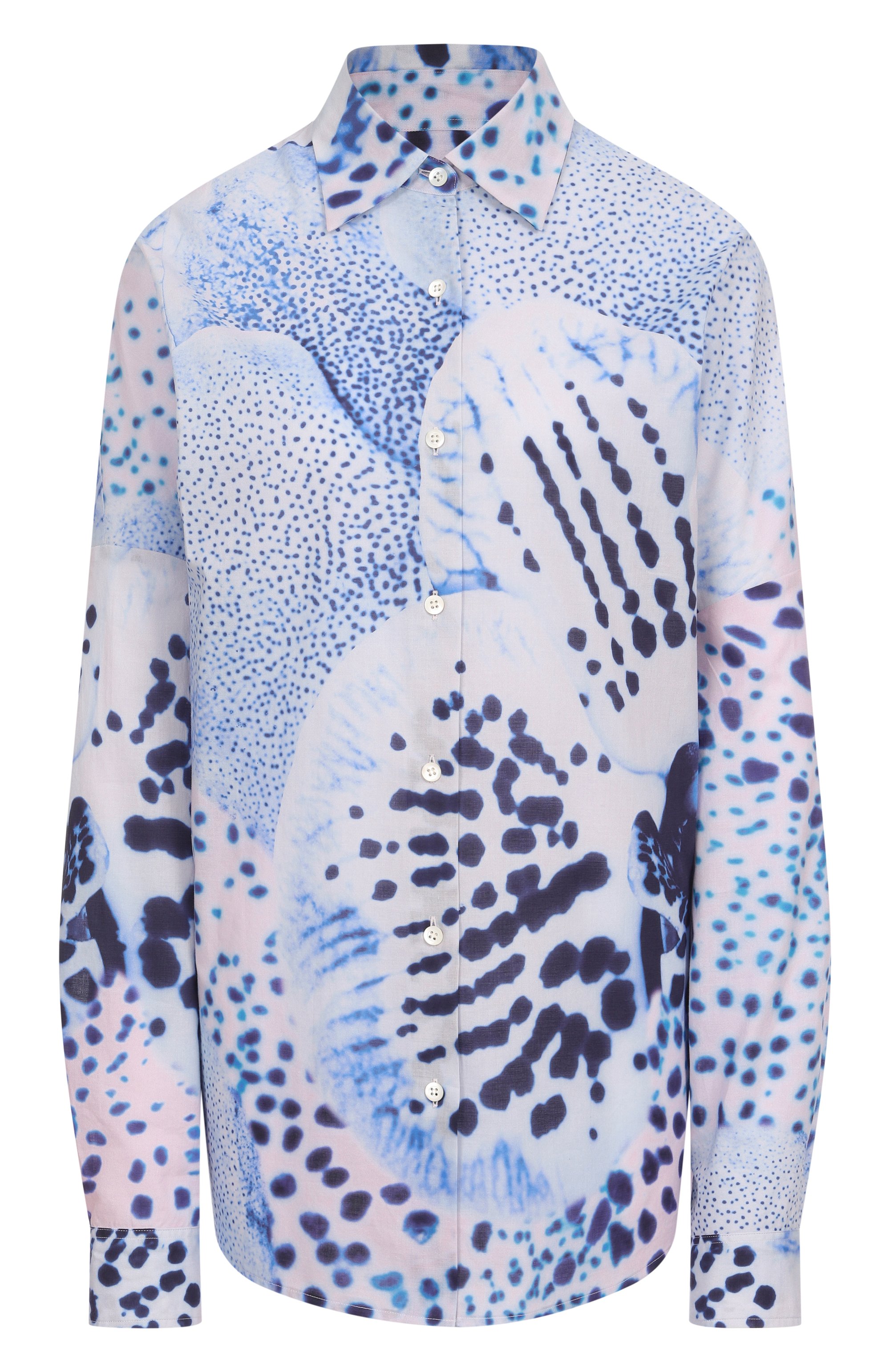 Хлопковая рубашка DRIES VAN NOTEN, арт. 251-010700-1110, фото 1