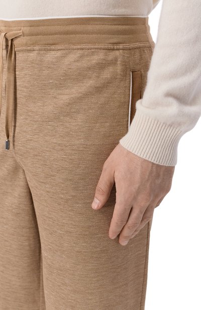 Брюки из шелка и льна STEFANO RICCI, арт. K919052P3D/T26103, фото 5