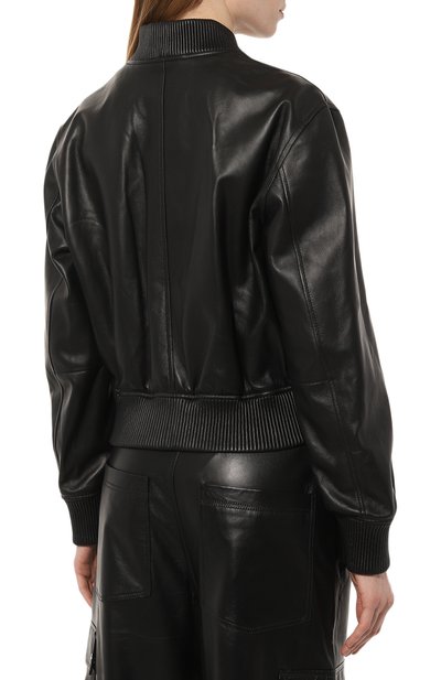 Кожаный бомбер ALINE, арт. AL030104, фото 4