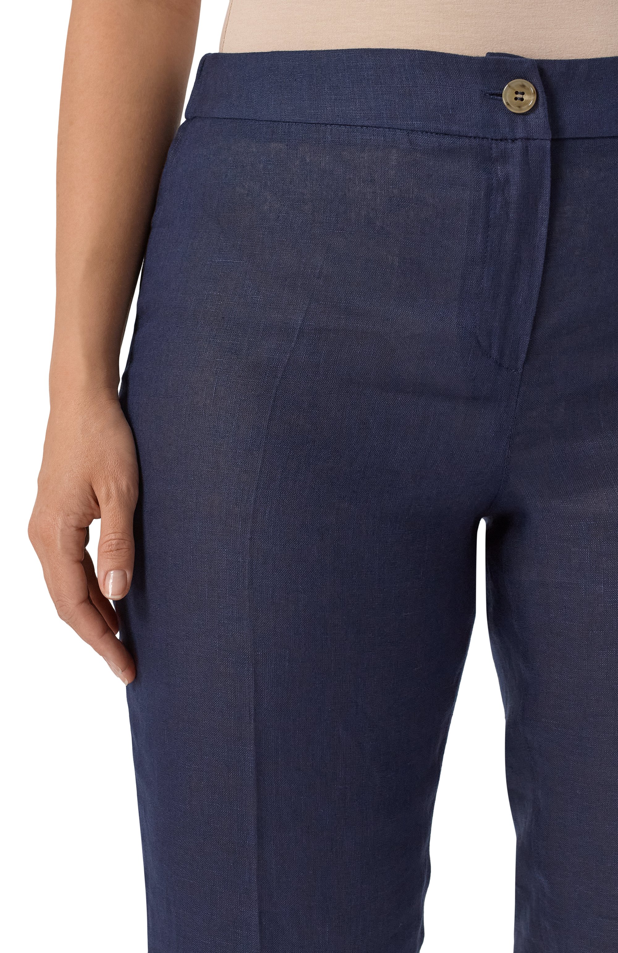 Льняные брюки PERSONA BY MARINA RINALDI, арт. ANG0L0, фото 5