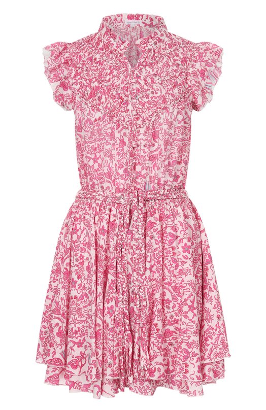 Платье из вискозы Poupette St Barth WL5R26NVPTWI Розовый WL5R26NVPTWI