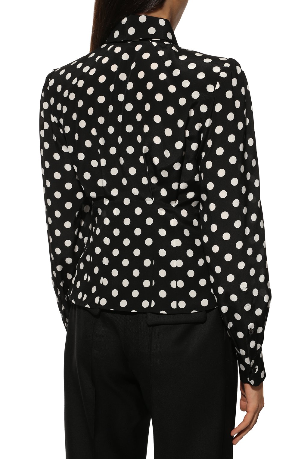 Шелковая блузка DOLCE & GABBANA, арт. F5L53T/FS14M/0UTLET AW22-23, фото 4