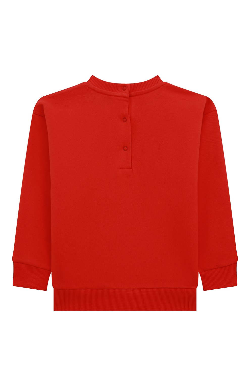 Комплект из свитшота и брюк MOSCHINO красного цвета по цене 17800 руб., арт. MUK03P/LCA40, фото 3 Комплект из свитшота и брюк MOSCHINO, арт. MUK03P/LCA40, фото 3