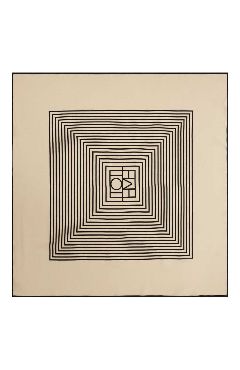 Шелковый платок TOTEME, арт. 211-853-801, фото 4