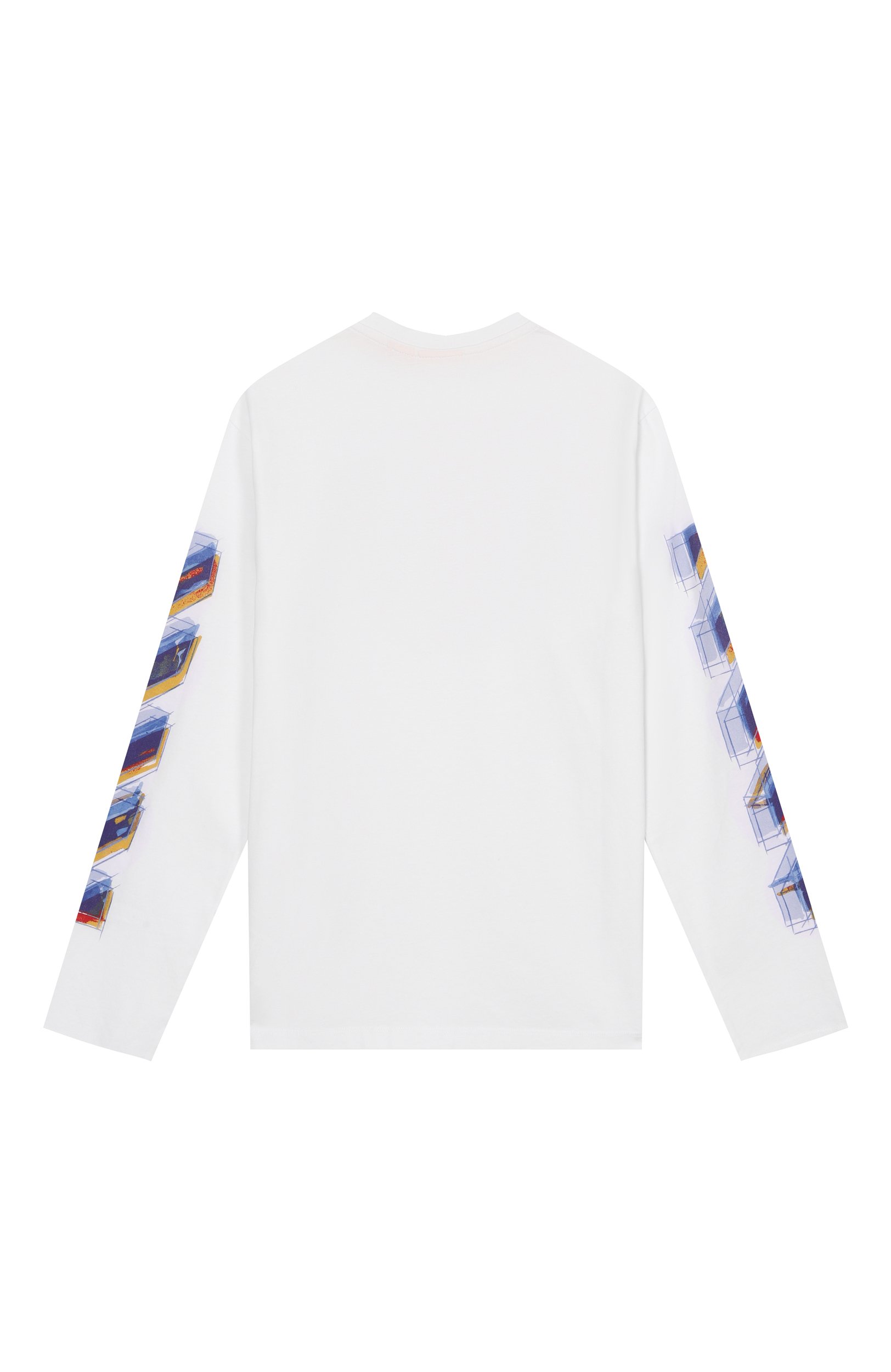 Хлопковый лонгслив OFF-WHITE, арт. 0BAB001F26JER0011, фото 2