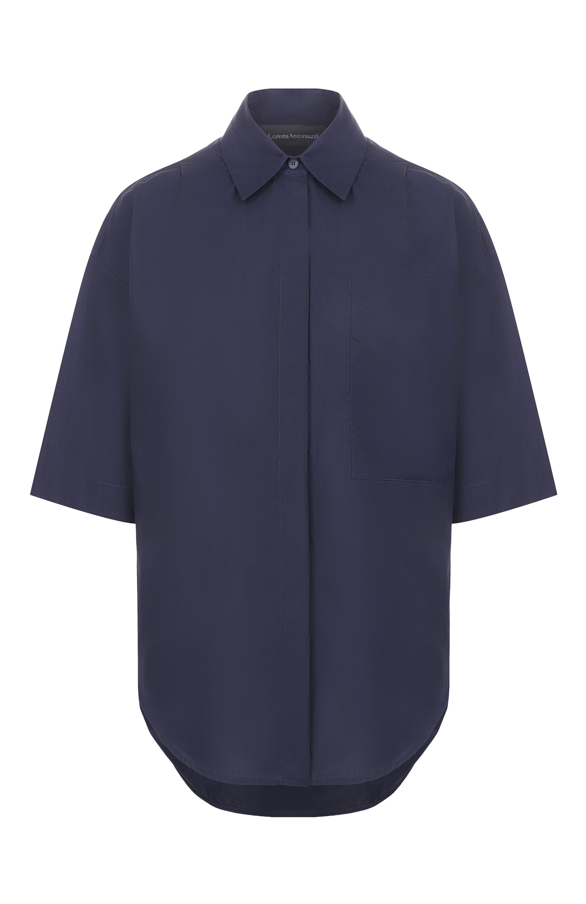 Хлопковая рубашка LORENA ANTONIAZZI, арт. E2640CA01V/5278, фото 1