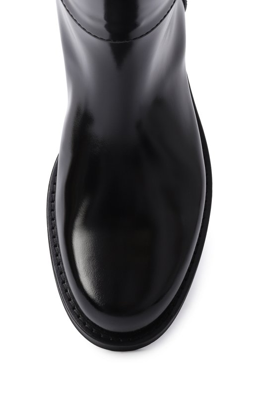 Кожаные сапоги Julia Saint Laurent 850101/AAFUQ Чёрный  850101/AAFUQ Фото 6