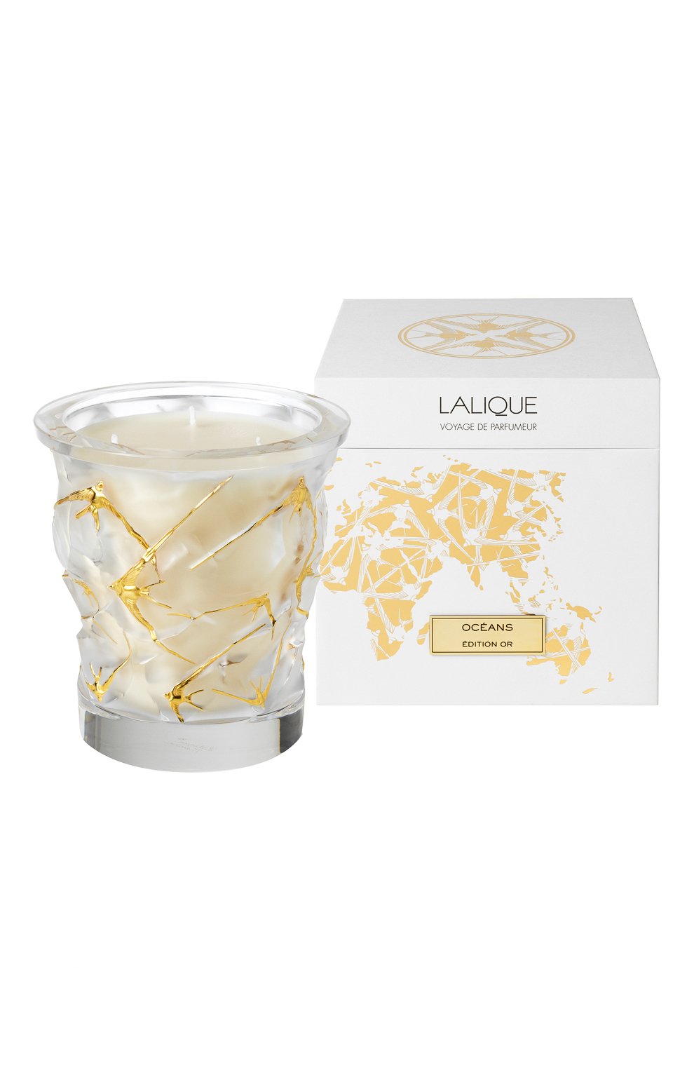 Свеча oceans gold edition LALIQUE, арт. B14200, фото 2