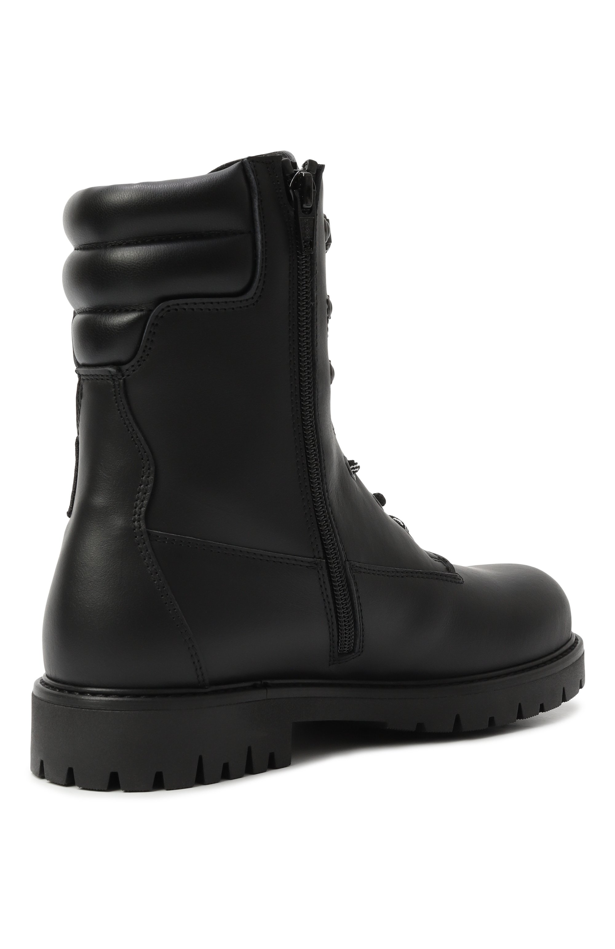 Кожаные ботинки MSGM KIDS, арт. 81170/36-40, фото 3