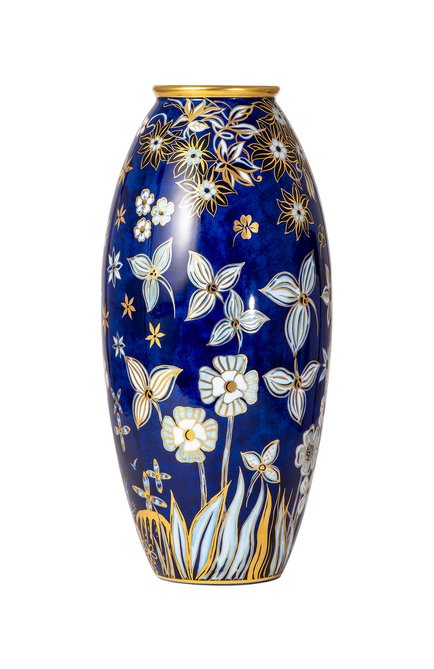 Ваза annabelle BERNARDAUD синего цвета, арт. 2575/2009 | Фото 1 (Нос: Не проставлено; Региональные ограничения белый список (Axapta Mercury): Не проставлено)
