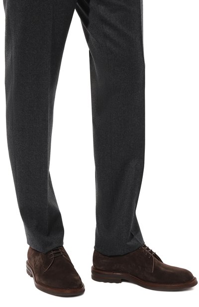 Замшевые дерби BRUNELLO CUCINELLI, арт. MZUPEAX810, фото 3