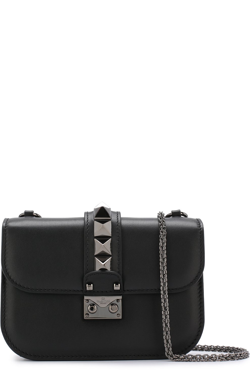 Сумка glam lock noir small VALENTINO черного цвета по цене 196000 руб., арт. ZW2B0312/VBL, фото 5 Сумка glam lock noir small VALENTINO, арт. ZW2B0312/VBL, фото 5