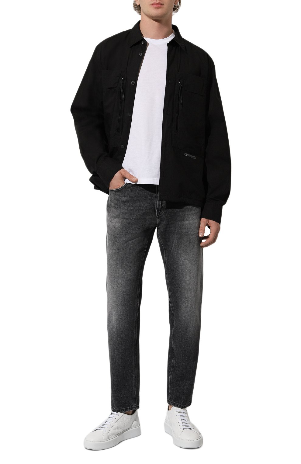 Хлопковая рубашка C.P. COMPANY, арт. 16CM0S276A005328G, фото 2