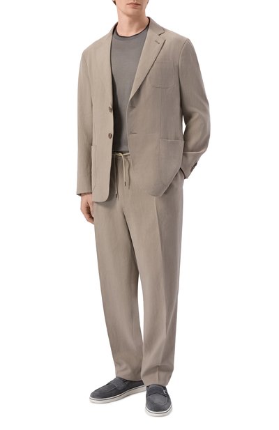 Льняной пиджак GIORGIO ARMANI, арт. GM000140/TE10954, фото 2