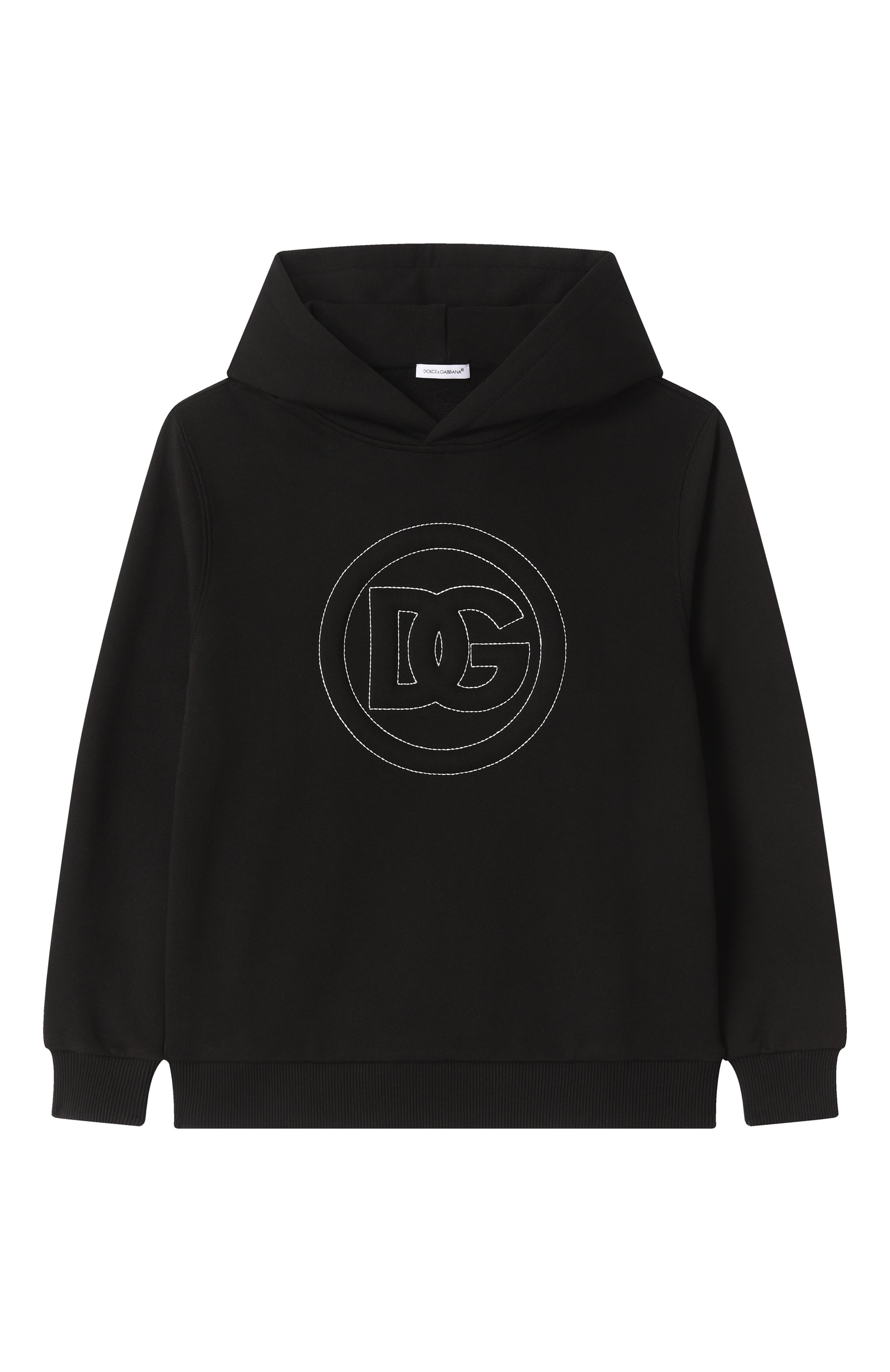 Хлопковое худи DOLCE & GABBANA, арт. L4JWLI/G70SS/8-14, фото 1