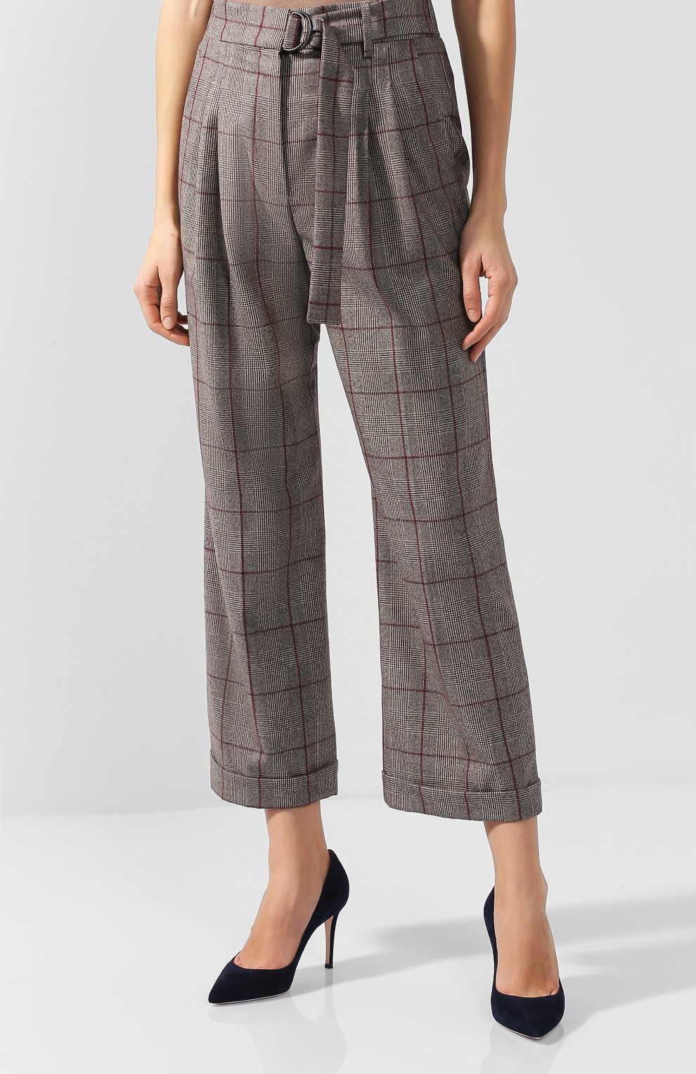 Шерстяной костюм в клетку BRUNELLO CUCINELLI, арт. MA594T8437, фото 4