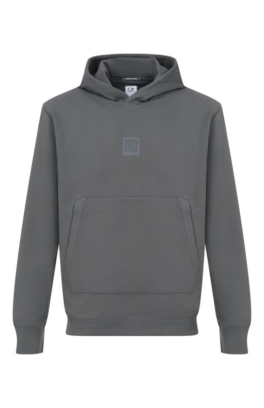 Хлопковое худи C.P. Company 20CLSS009A/006452W Серый 20CLSS009A/006452W