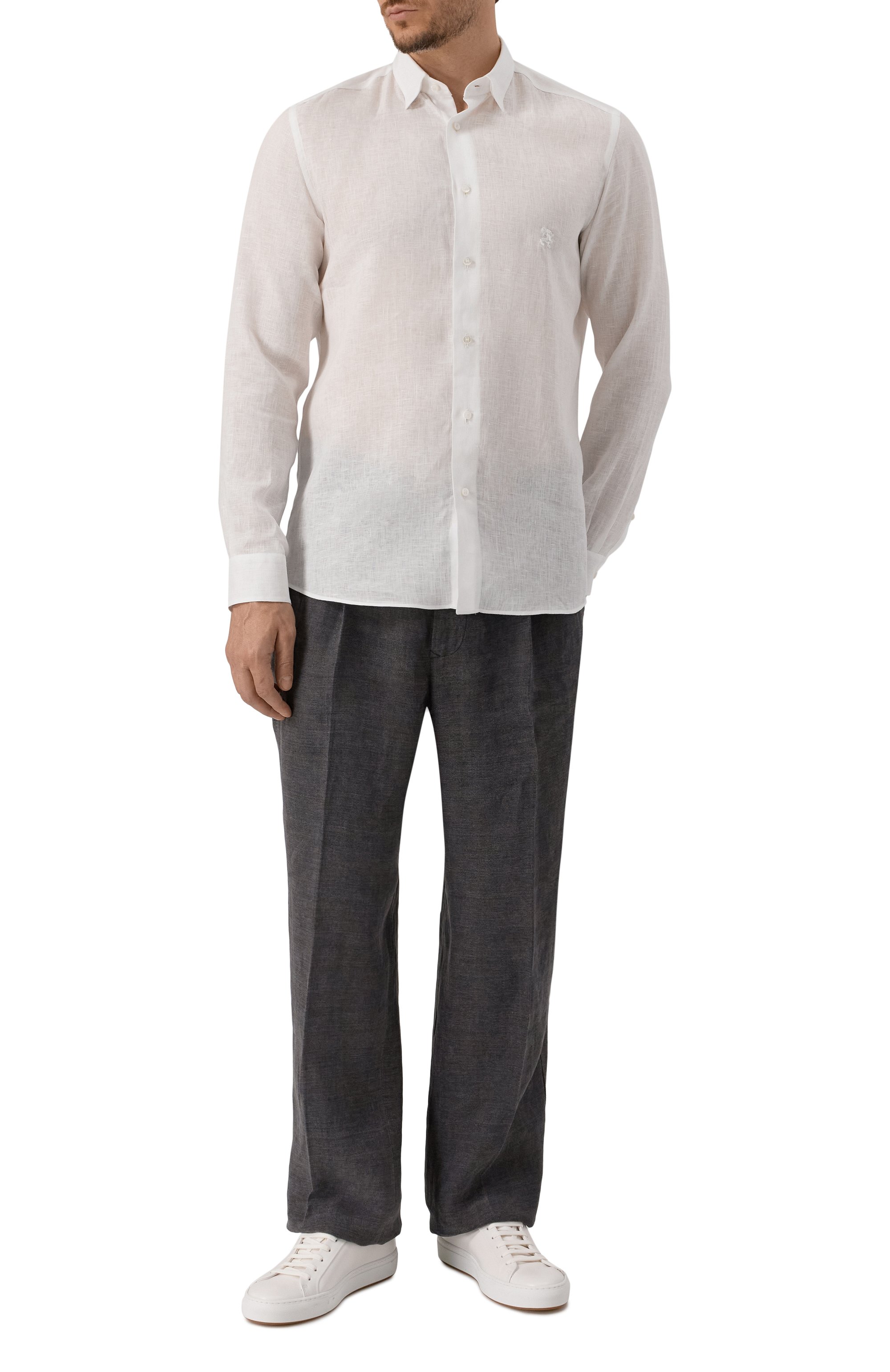 Льняная рубашка ZILLI, арт. LINAS1M080013123U, фото 2